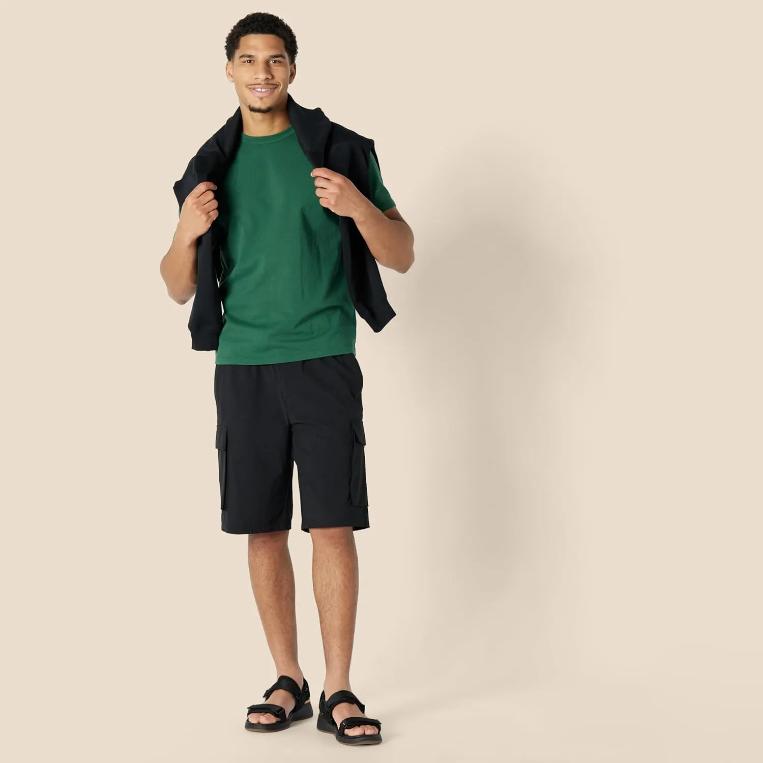 Amazon Essentials Men's Relaxed-Fit Heavyweight Cotton T-Shirt