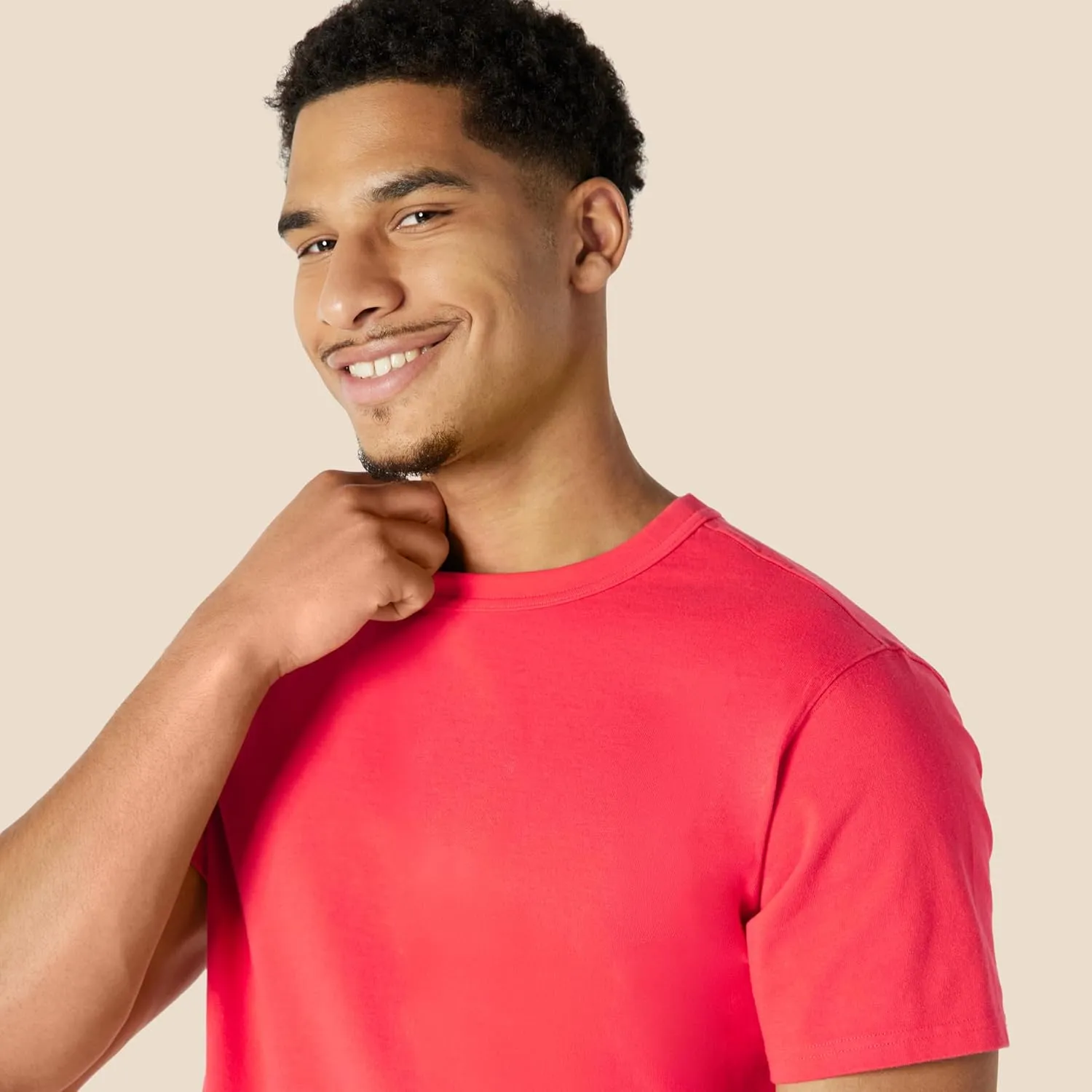 Amazon Essentials Men's Relaxed-Fit Heavyweight Cotton T-Shirt