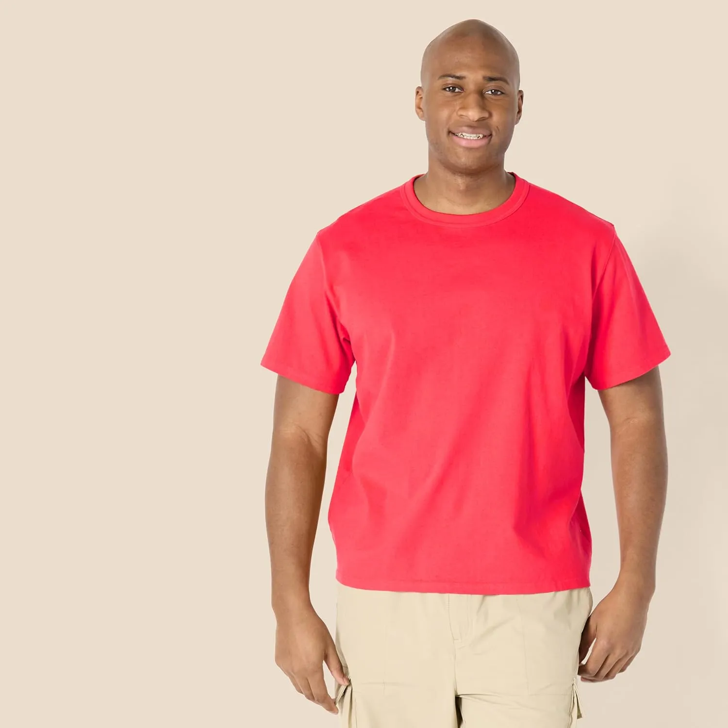 Amazon Essentials Men's Relaxed-Fit Heavyweight Cotton T-Shirt