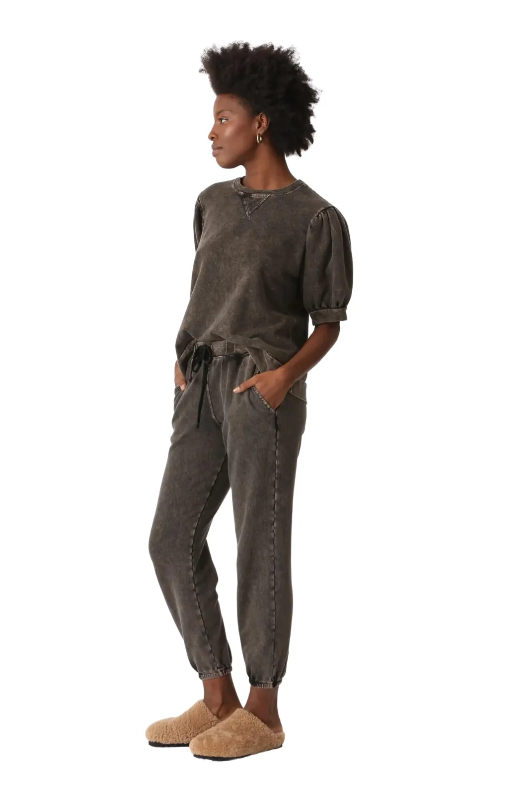 Casey S/S Sweatshirt , Acid Russet