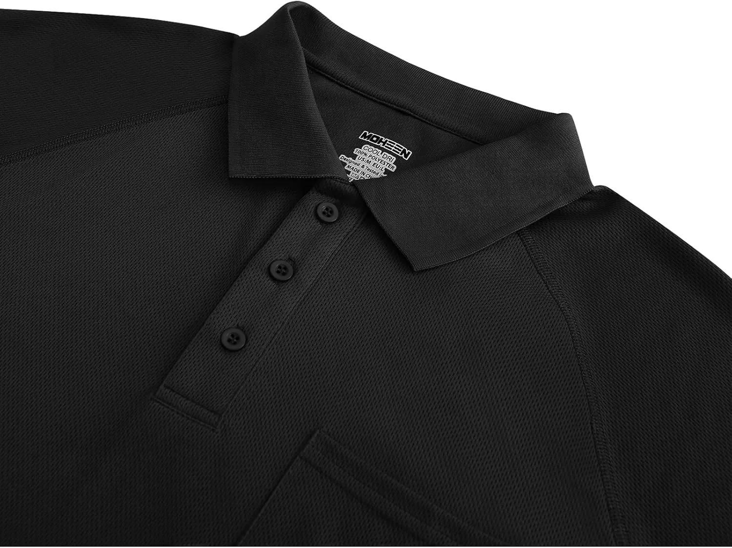 Corna Men's Golf Polo Shirts Short Sleeve Quick Dry Fit Moisture Wicking Running Athletic Big & Tall Performance Soft
