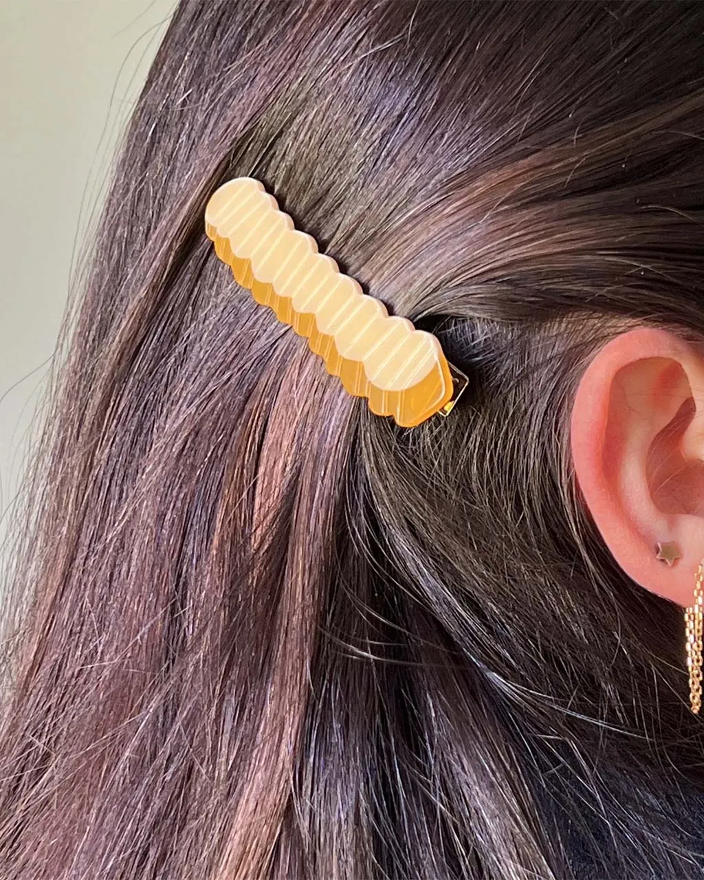 Crinkle Cut Fries Hair Clip Set