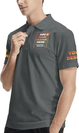 Custom T Shirt for Men Design Your Own Personalized Customized Front Back Shirts Tee Sport Print Text Photo