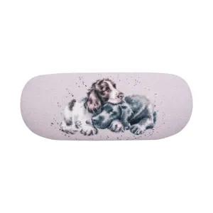 Dog Design Illustrated Glasses Case