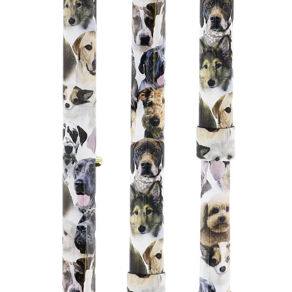 Dog Lovers' Choice: Comfort Grip Offset Walking Cane
