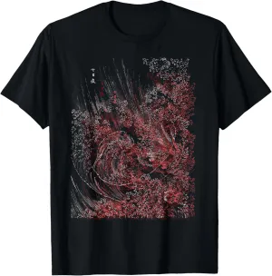 Famous Vintage Japanese Fine Art: Ocean Wave Hokusai Stylish T-Shirt