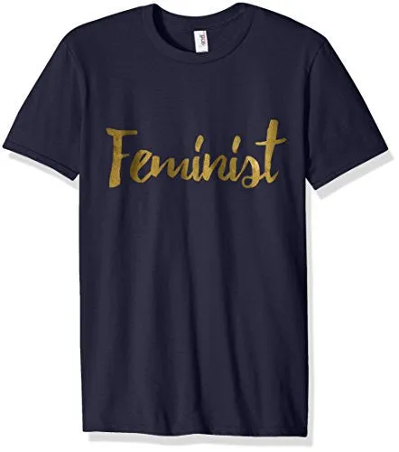 Feminist Faux Gold Foil Feminist Tee