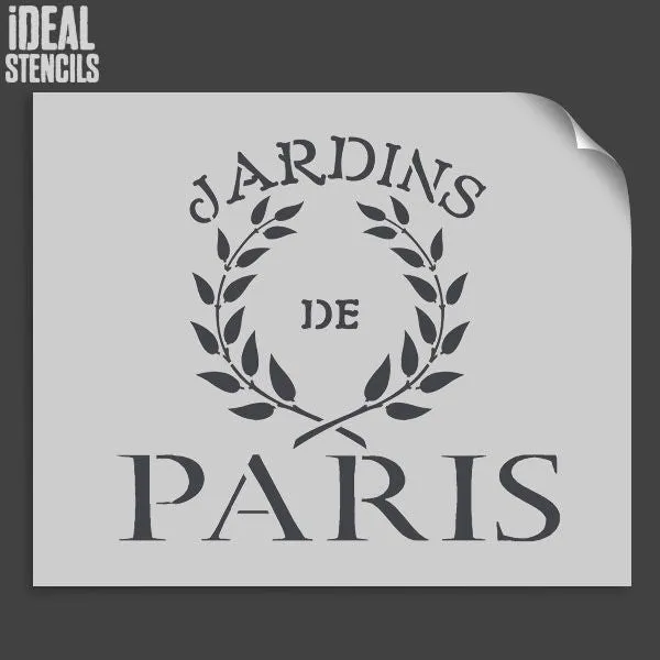 French style Jardins de Paris