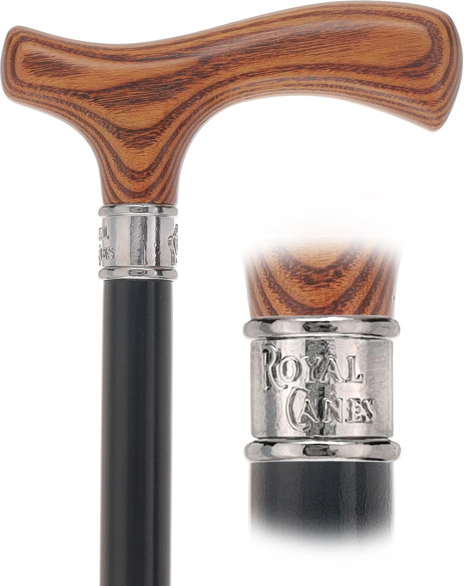 Fritz Comfort Color Stained Handle Black Shaft