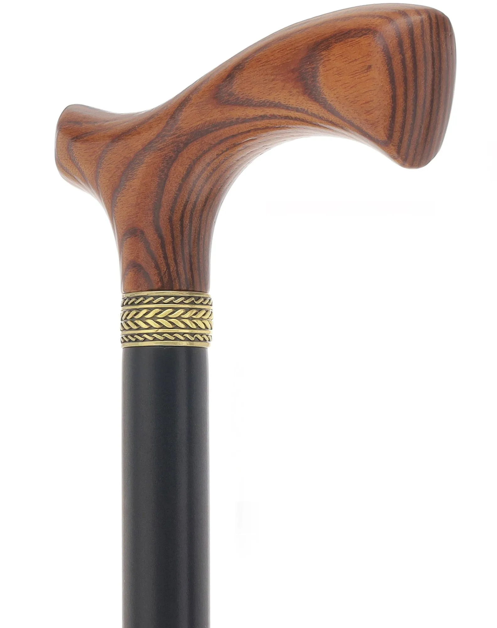 Fritz Comfort Color Stained Handle Black Shaft