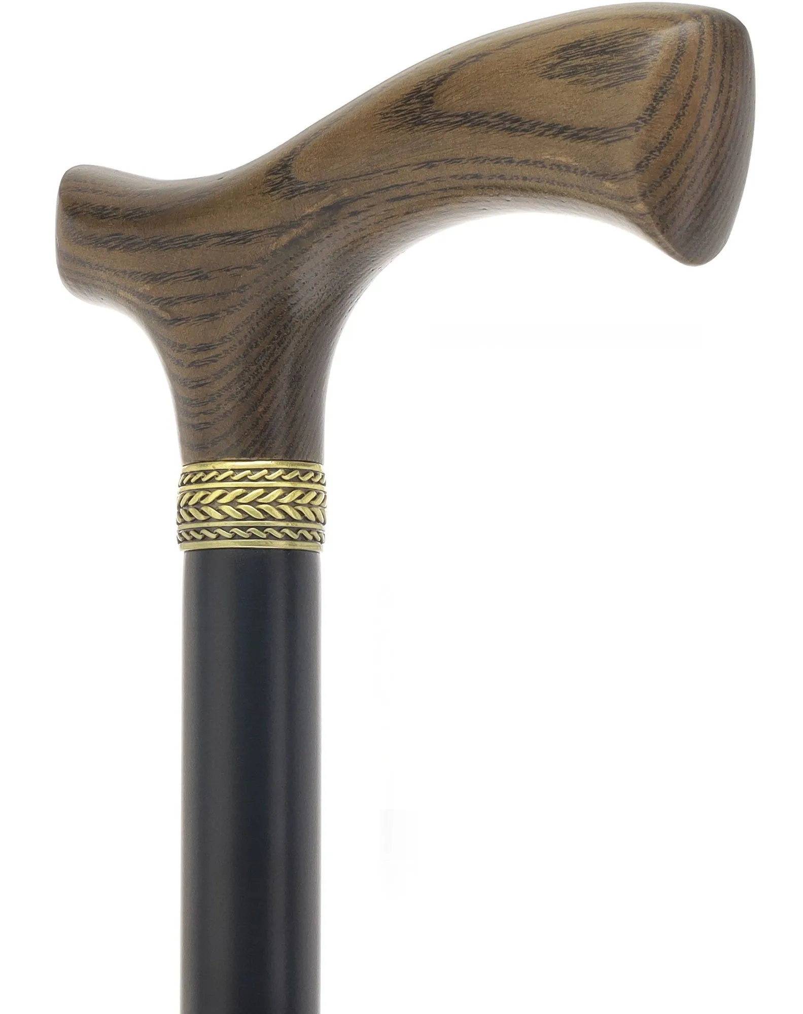 Fritz Comfort Color Stained Handle Black Shaft