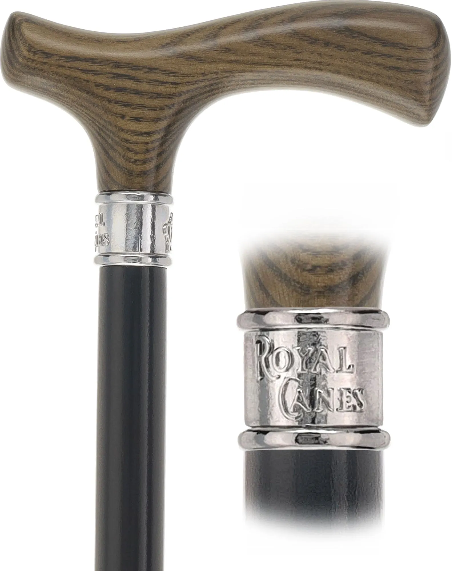 Fritz Comfort Color Stained Handle Black Shaft