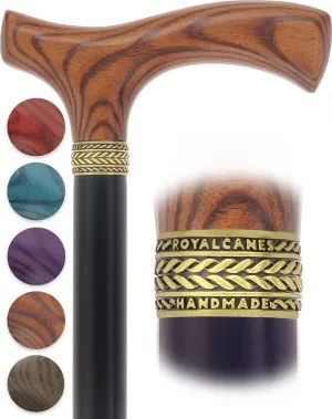 Fritz Comfort Color Stained Handle Black Shaft