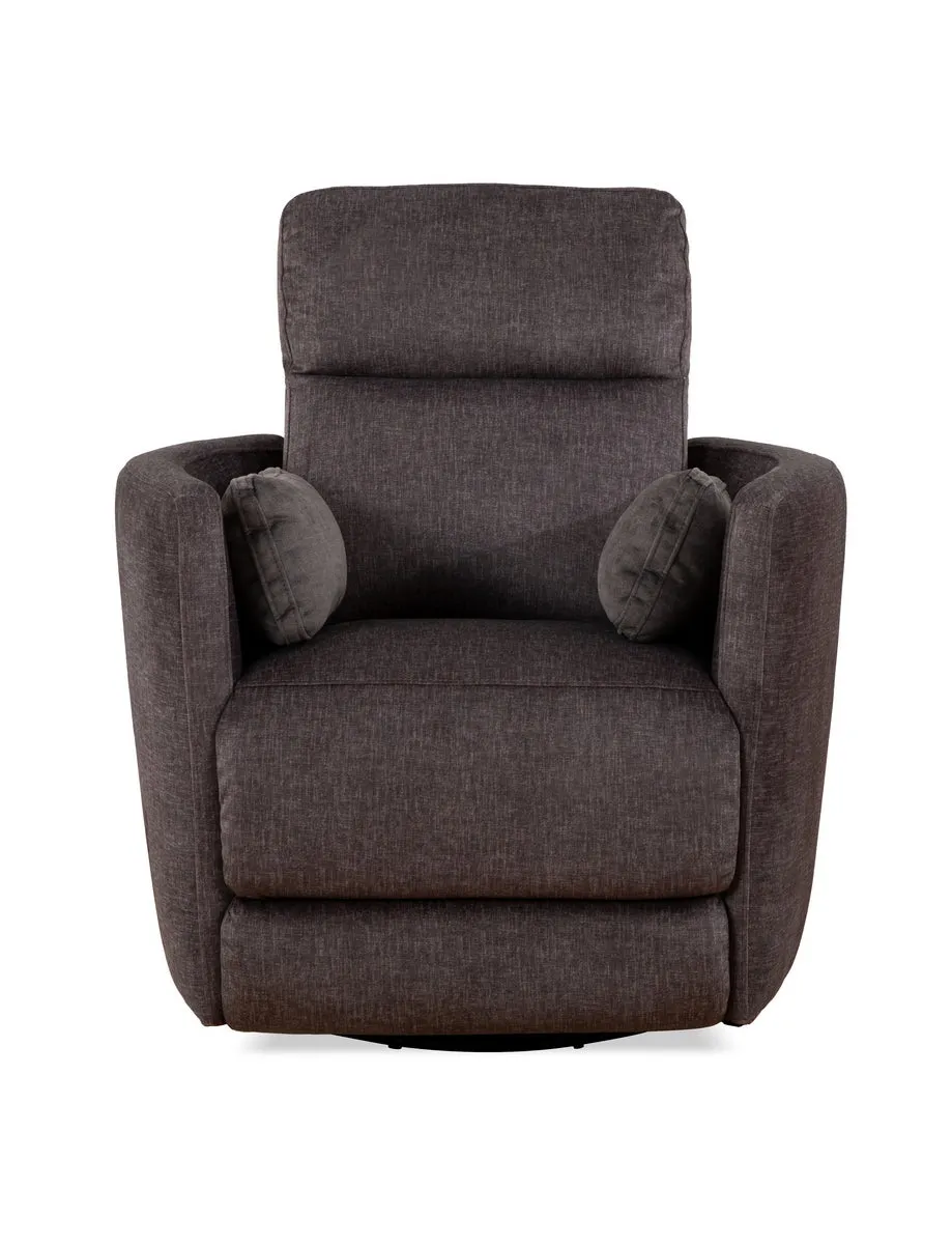 Gun Metal Comfort Glide Recliner