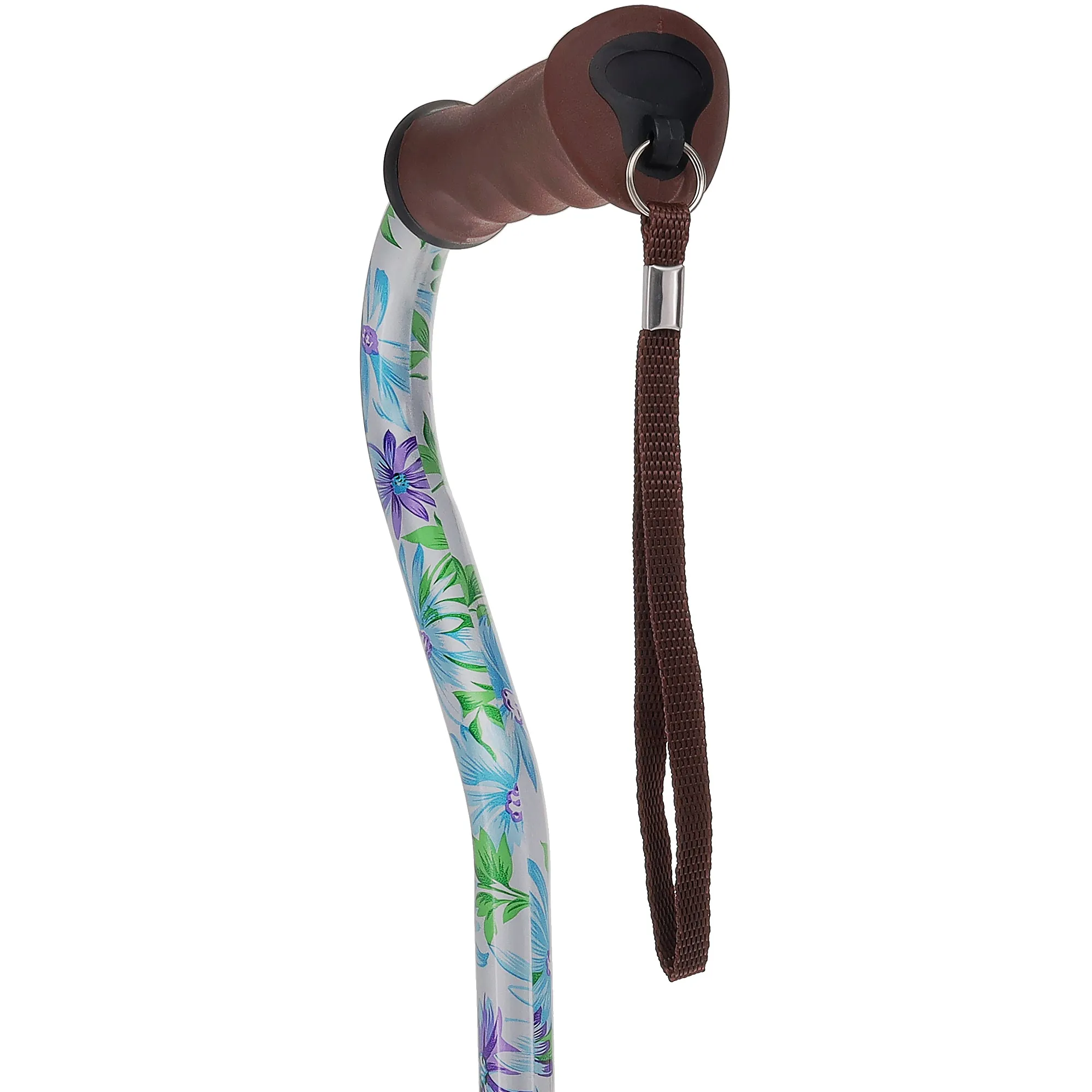 Heavenly Gardens: Comfort Grip Adjustable Offset Walking Cane