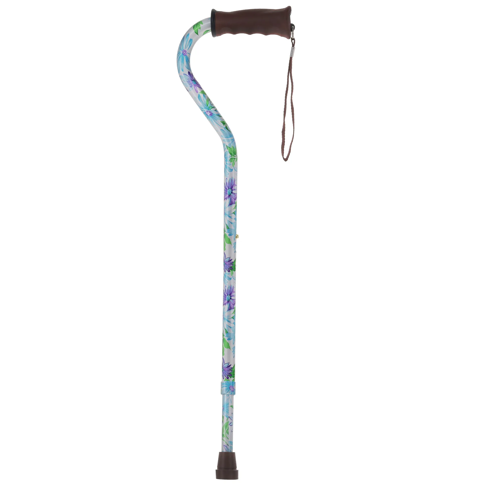 Heavenly Gardens: Comfort Grip Adjustable Offset Walking Cane