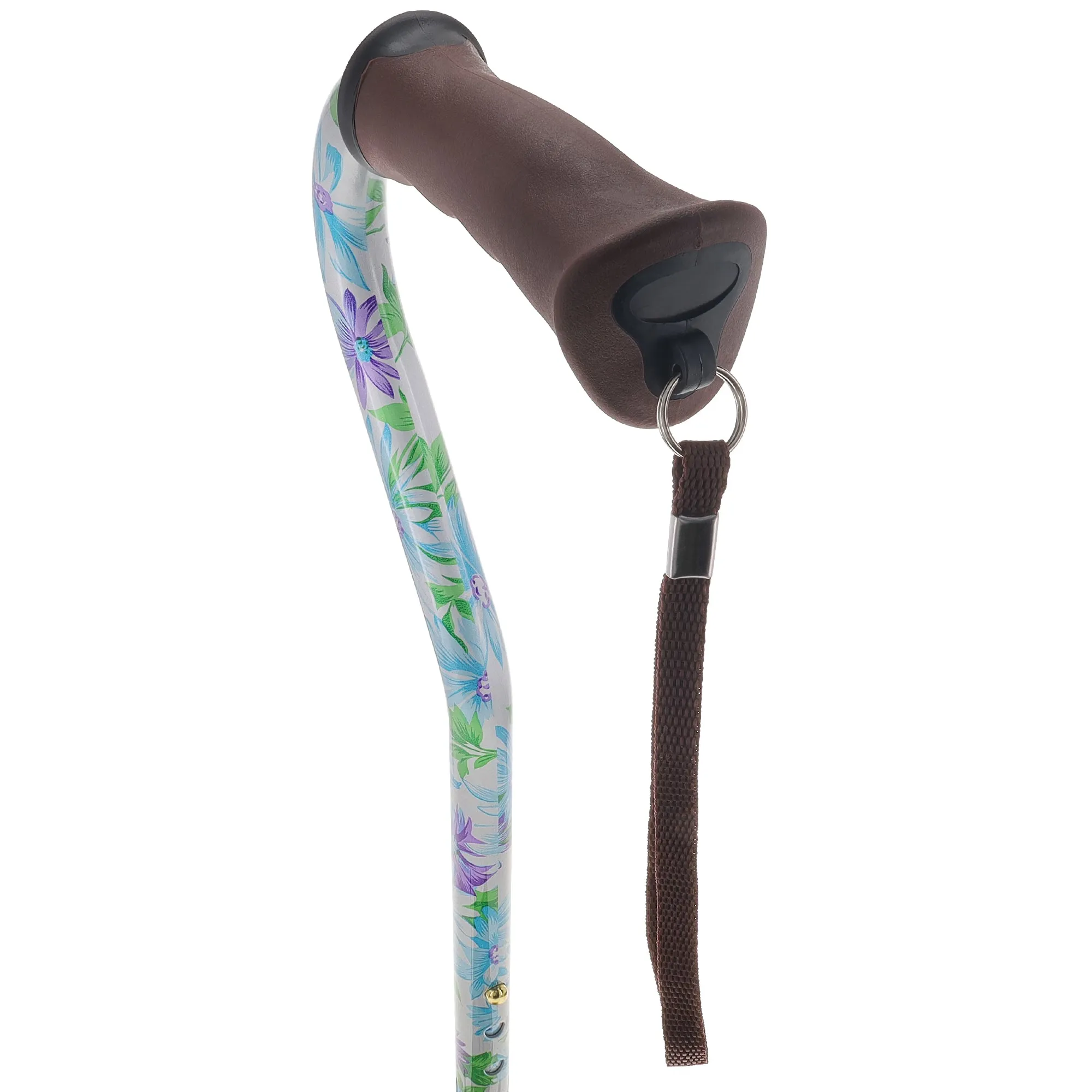 Heavenly Gardens: Comfort Grip Adjustable Offset Walking Cane