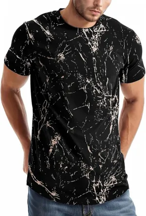 Keasmto 3D Print Cool T Shirts Graphic Design Casual Summer Short Sleeve Fashion Tees Shirt for Men Women