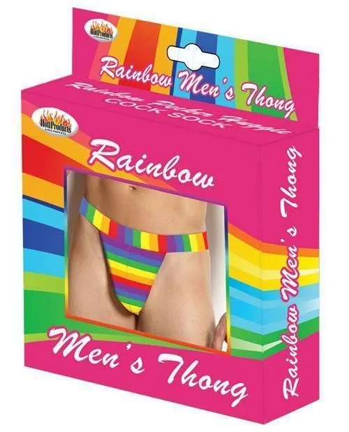 Rainbow Men's Thong